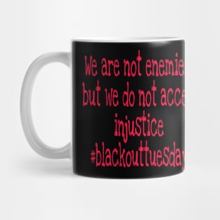 Blackout Tuesday Mug